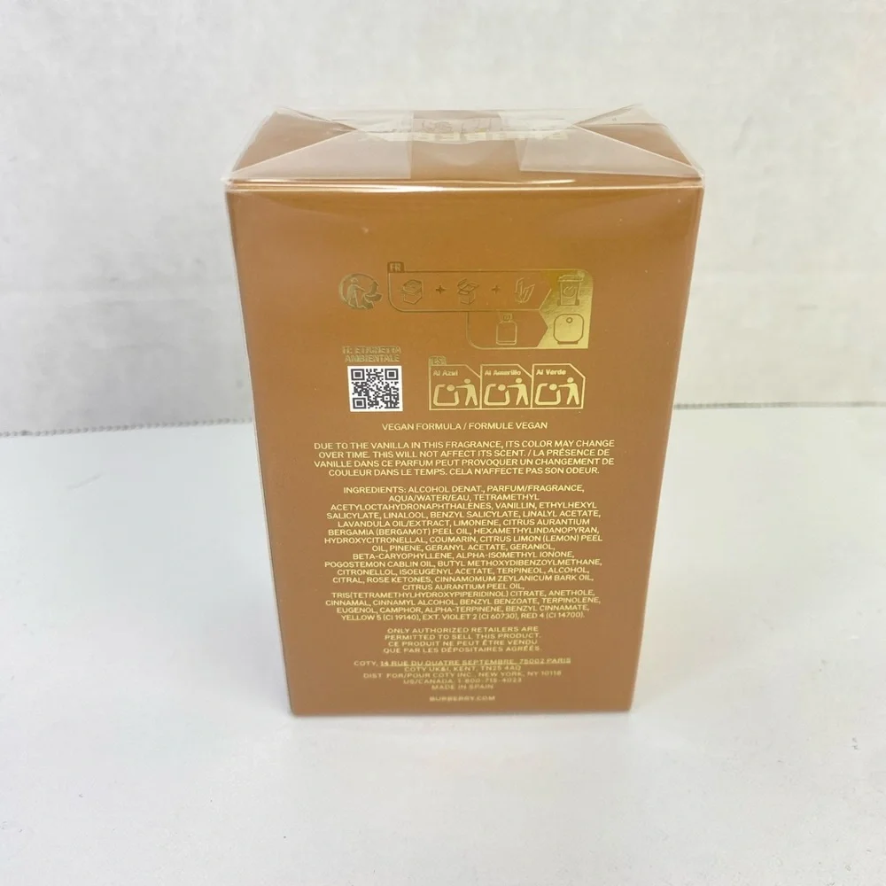 NEW Burberry Goddess Perfume Fragrance 50ml Parfum Authentic - Made Spain - Picture 3 of 4